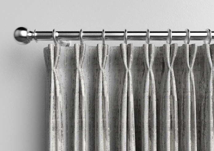 Kiryu, Pearl Grey - Made to Measure Curtains - Image 10